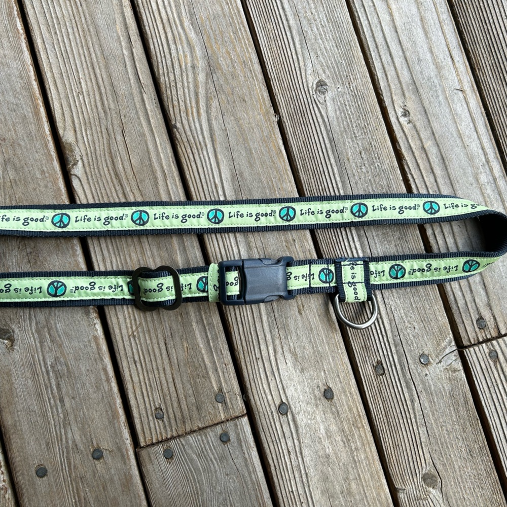 Life is Good belt 38”